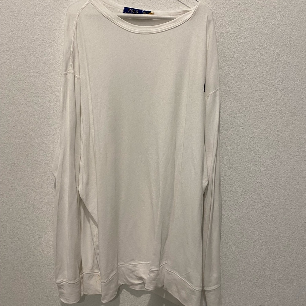 Polo Ralph Lauren White Long Sleeve Shirt